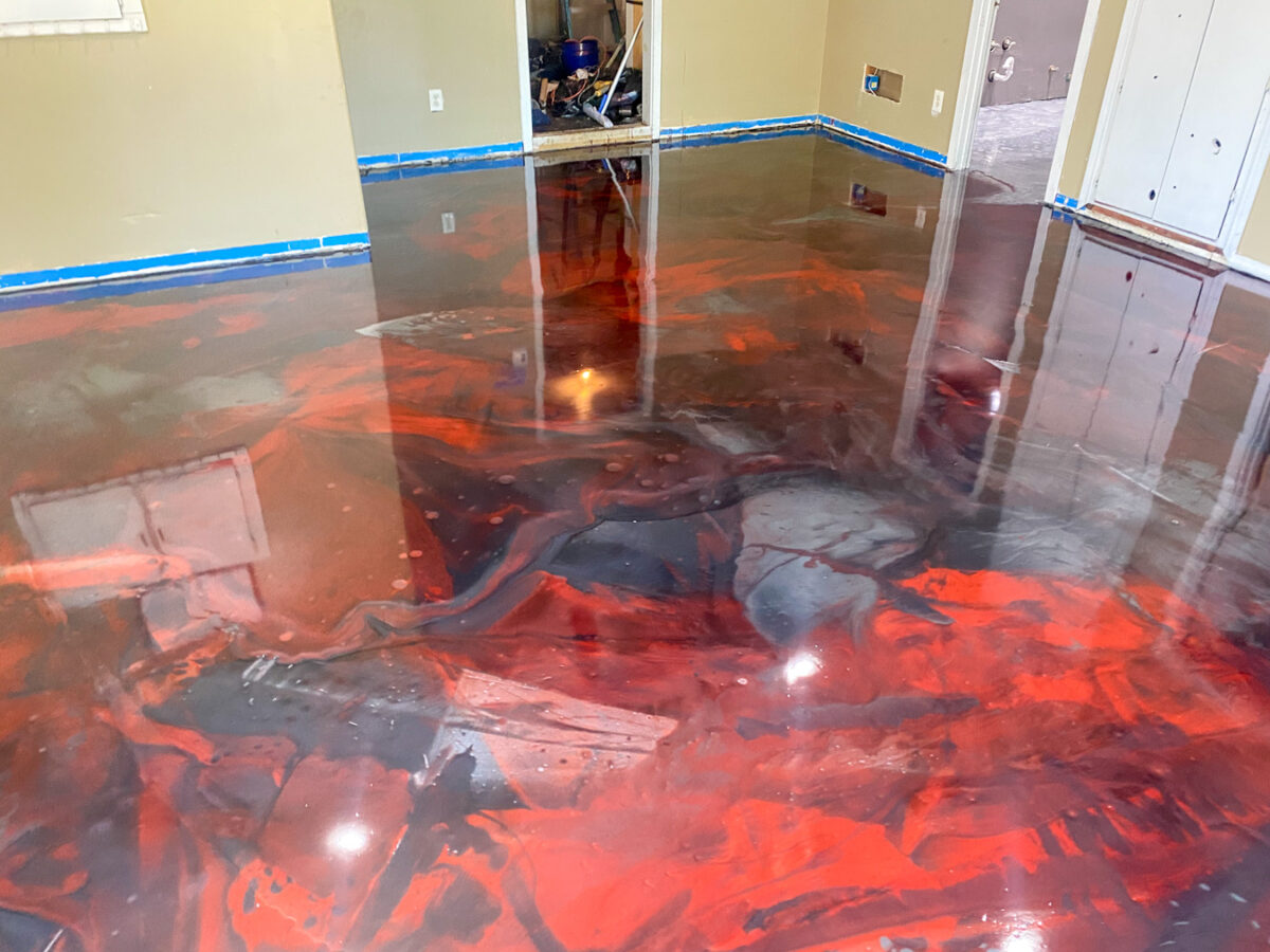 Metallic Flooring Bakersfield Concrete Coatings